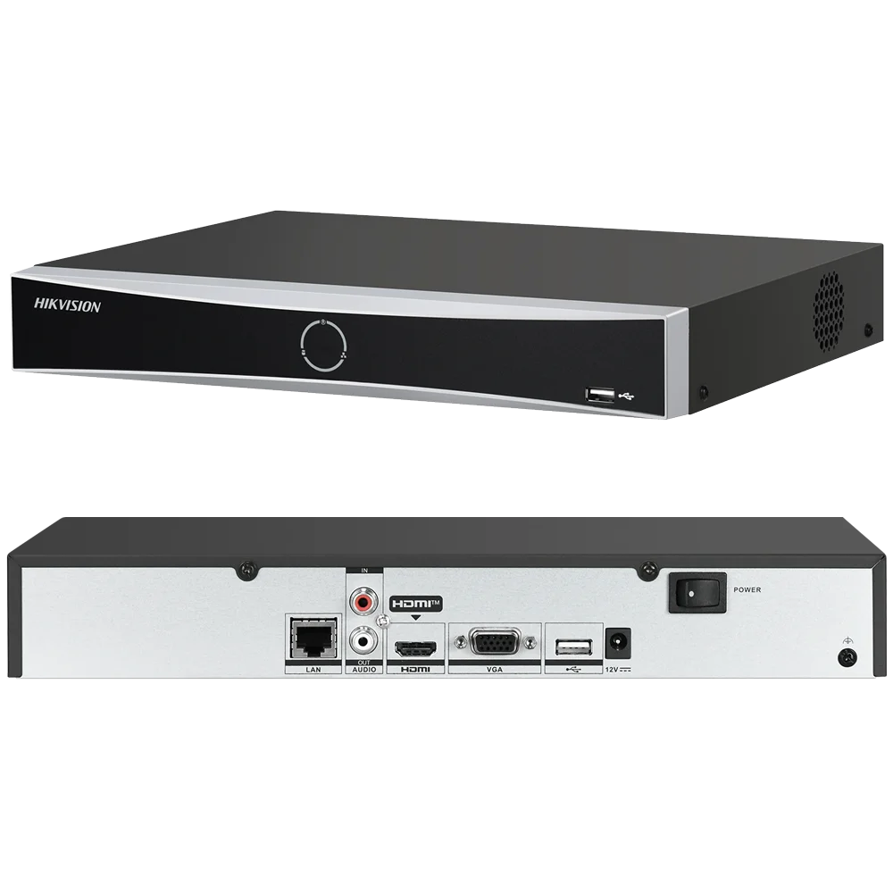 Hikvisioin DS-7608NXI-K2 8-ch 1U K Series AcuSense 4K NVR 80 Mbps