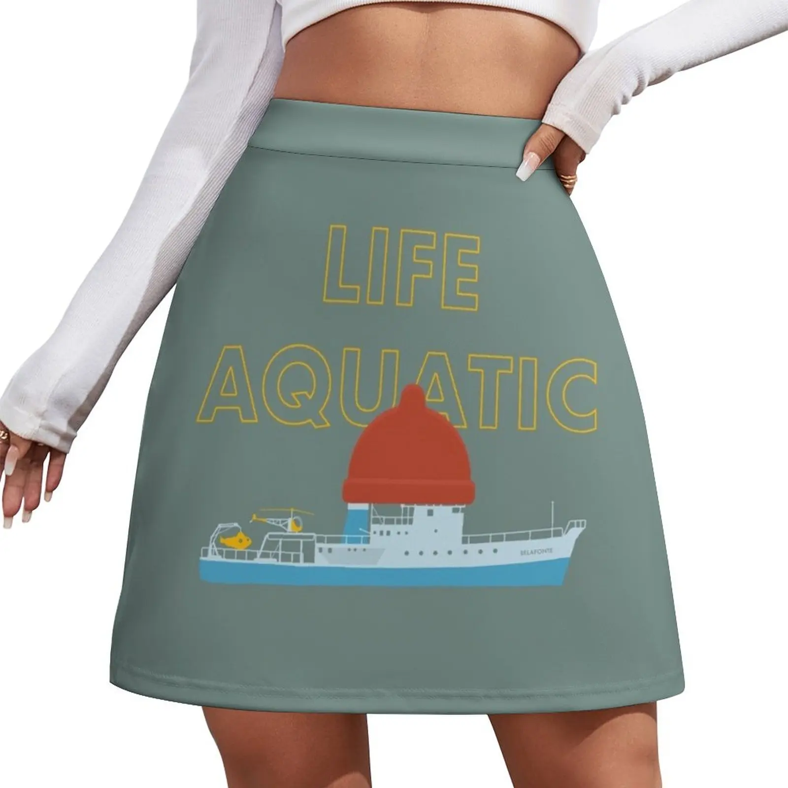 Life Aquatic with Steve Zissou Mini Skirt mini skirt for women new in external clothes outfit korean style