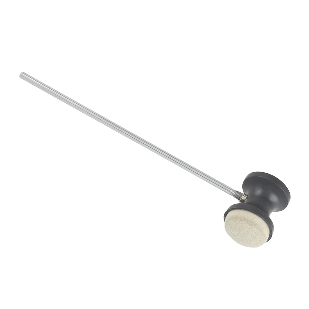 

Bass Drum Pedal Beater Replacement Premium Felt Stainless Steel Durable Traditional Sound Drum Accessories Hammer Head