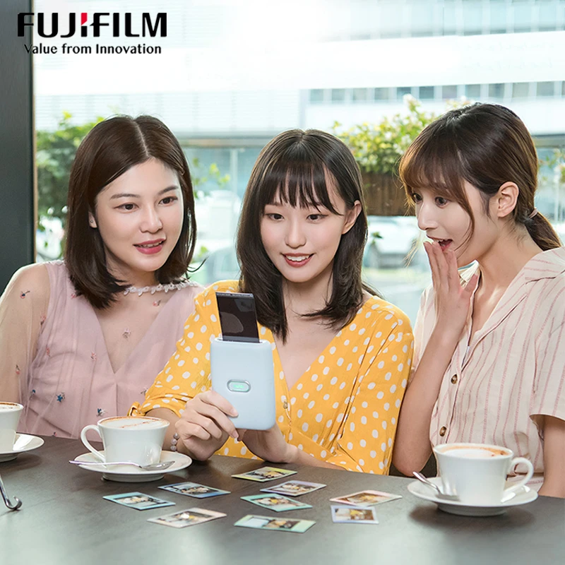 Fujifilm Instax Mini Link2 Link 3 Printer Instant Smartphone Printer White /pink /Blue with Fuji Instax Mini Film Goods in Stock