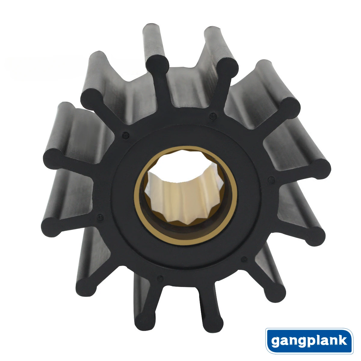 For DJ PUMP Impeller Self-priming Seawater Pump Rubber Flexible Impeller 09-105-1201