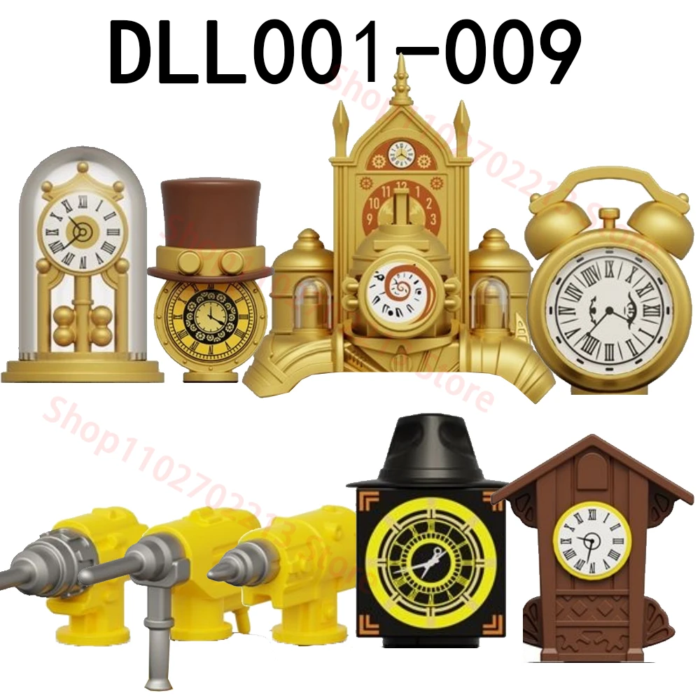 Building Blocks Electric drilman Titan clock man Bellman Action Figures Educational Mini Toys Christmas Gift For Children DLL003