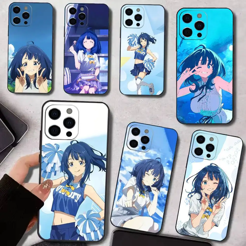 Anime A-Anna Y-Yanami Phone Case For iPhone 17,16,15,14,13,12,11 Plus,Pro Max,XS,Soft Black Cover