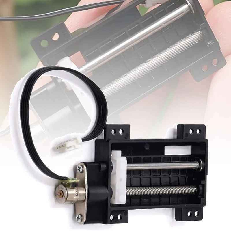 1pc 30mm Stroke 2-Phase 4-Wire Linear Screw Slider Actuator Nut 13.2 Ohms Mini Precious 6mm Planetary Gear Stepper Motor