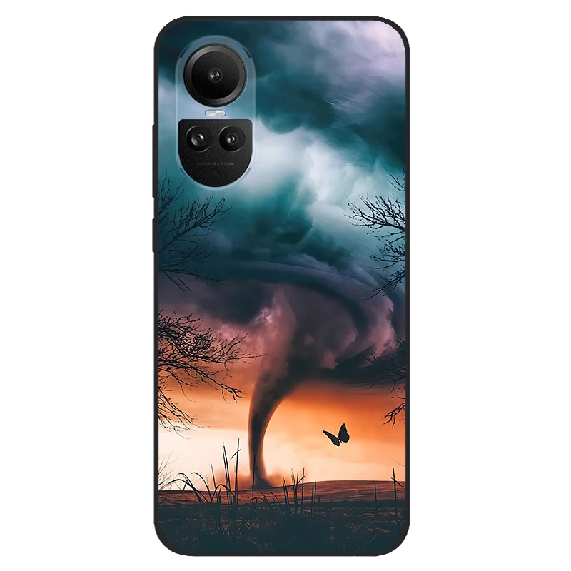 For Oppo Reno10 / Reno10 Pro 5G Case Luxury TPU Soft Silicone Phone Cover for Oppo Reno 10 Pro 5G CPH2525 CPH2531 Lovely Bumper