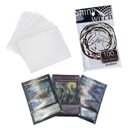1 Pack (100PCS) 65*90mm Card Sleeve Cards Protector Magic Killers of Three Kingdom Football Star Card Transparent Board Games