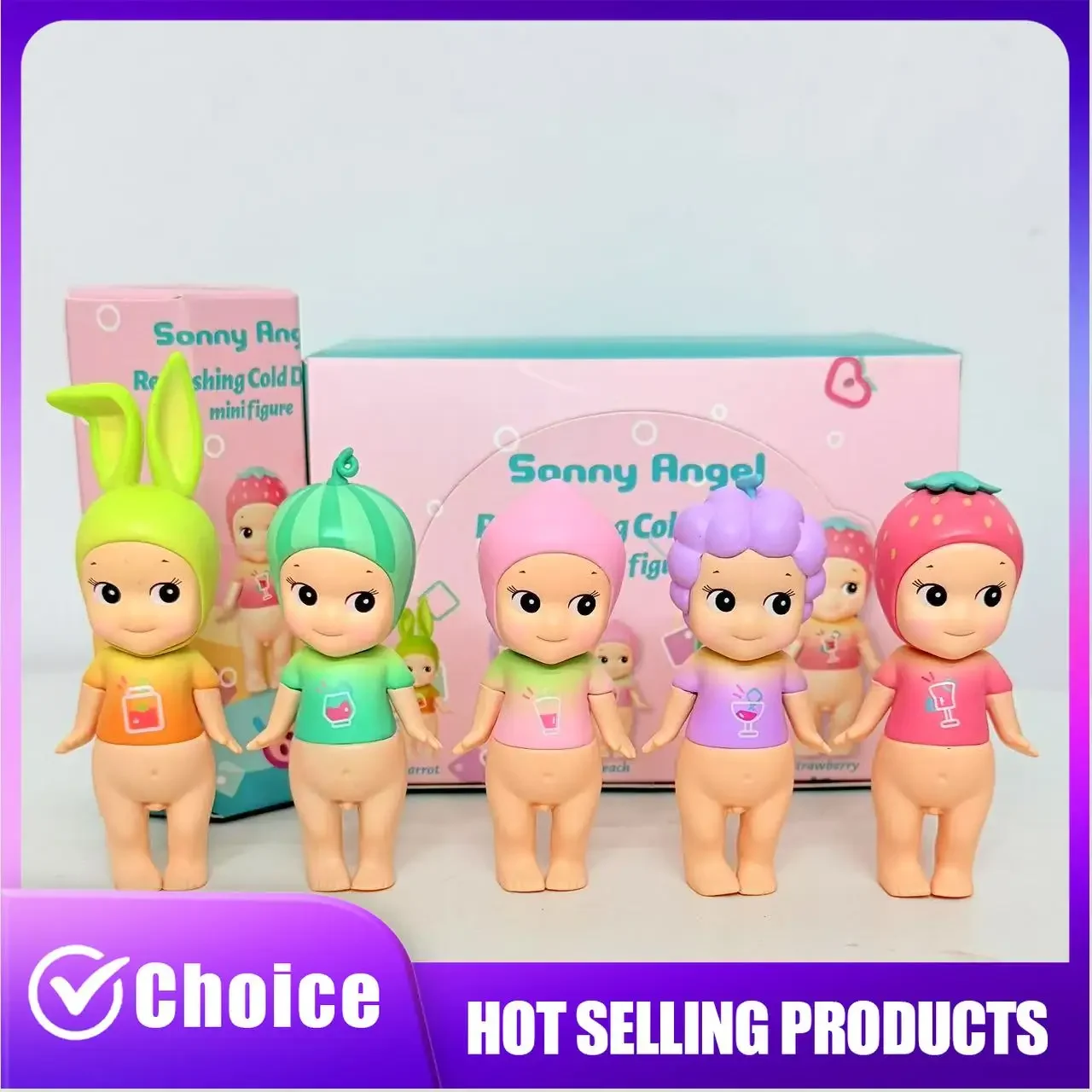 

Sonny Angel Blind Box Mini Figure Cute Collectible Toy Random Character Surprise Gift for Kids Birthday Party Decor Anime Fans