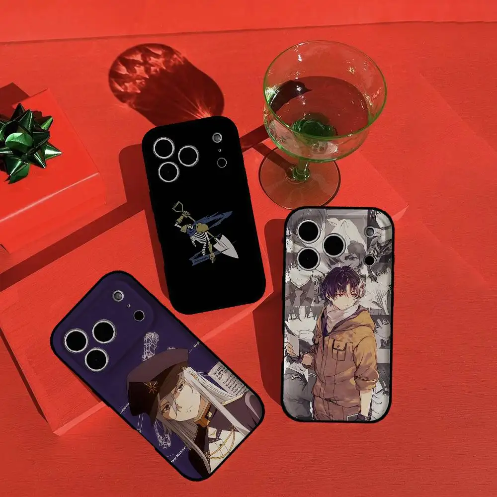 86 Eighty Six Anime Handyhülle Schwarze Schale für iPhone 17/16/15/13/14 Pro Max/ 11Plus/X/Xr/Xs Max/12mini Kompatible Modelle