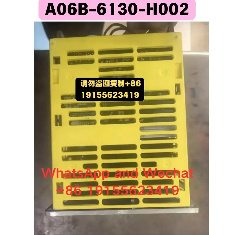 Used OEM disassembled parts A06B-6130-H002 Driver Functional test OK Fast delivery Please contact the merchant