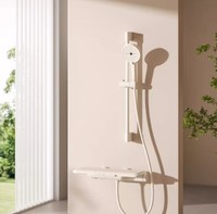 Diib Dual-Function Shower Set – 4 Spray Modes Handheld Showerhead , Adjustable Water Flow, High Pressure, Easy Installation
