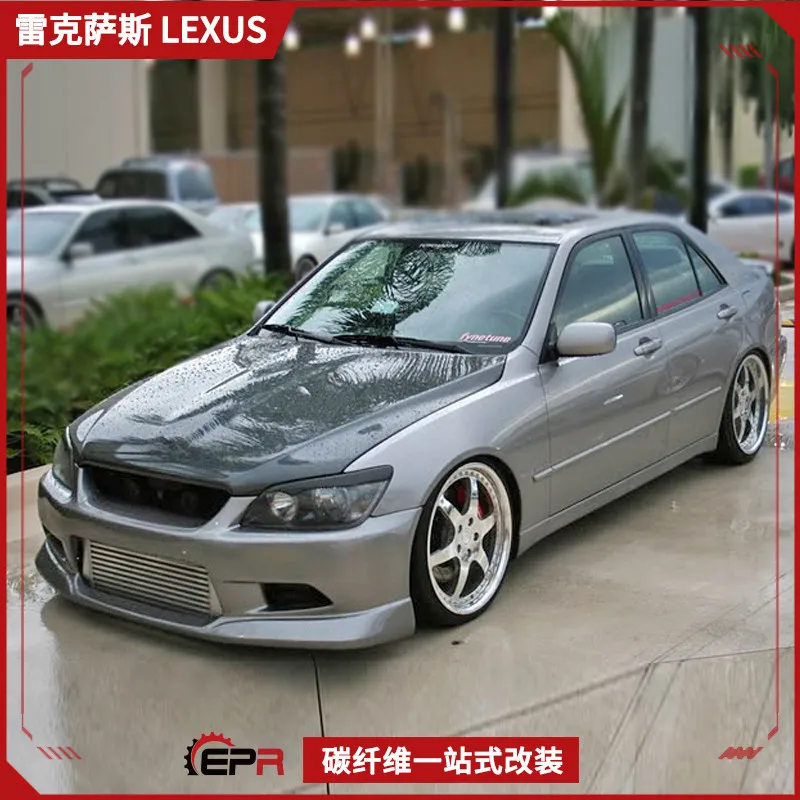 

Подходит для Lexus IS200 XE10, модифицированная модель CWETS с укусом акулы, смоляное волокно, полный комплект большого объема
