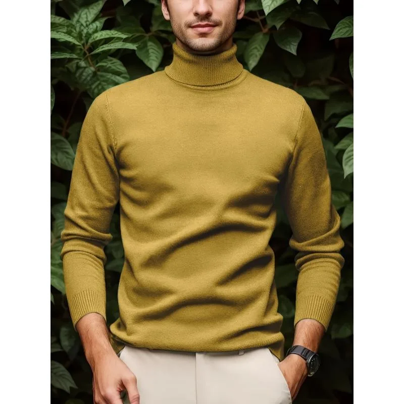 

High Neck Foldable Sweater Women's Cashmere Knitwear Nine Sleeve Length Non-deformable Spring Season Fashion Outerwear