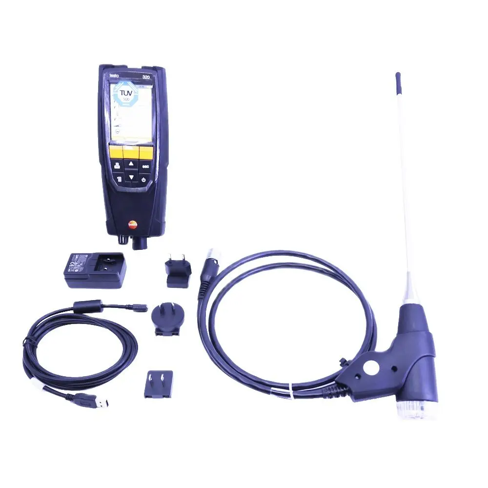 

Testo320 Basic Set Flue Gas Analyzer Flue gas Measurement on Oil and Gas Systems 0563 322370