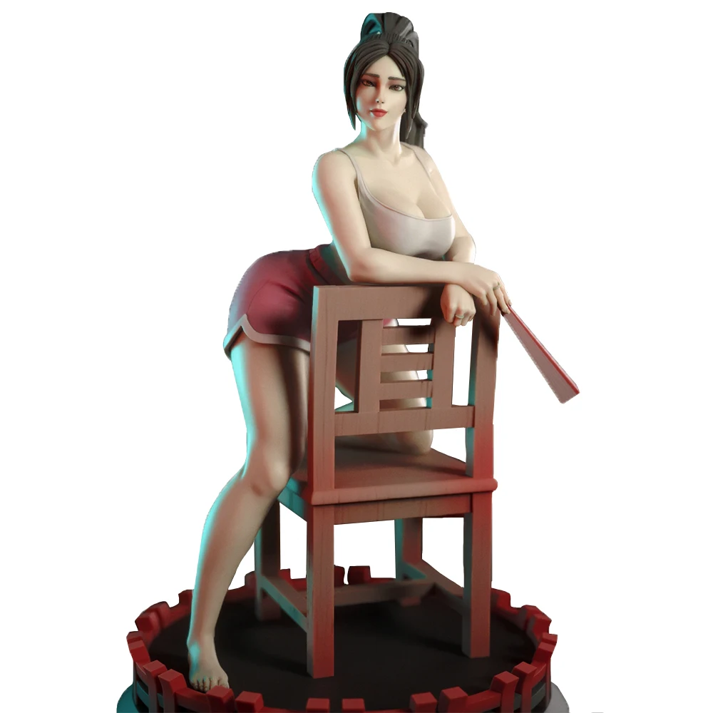 

Mai 1:24 Scale Unpainted Resin Model Kit - DIY Futuristic Android Collectible Figure for Painting & Display (A847)