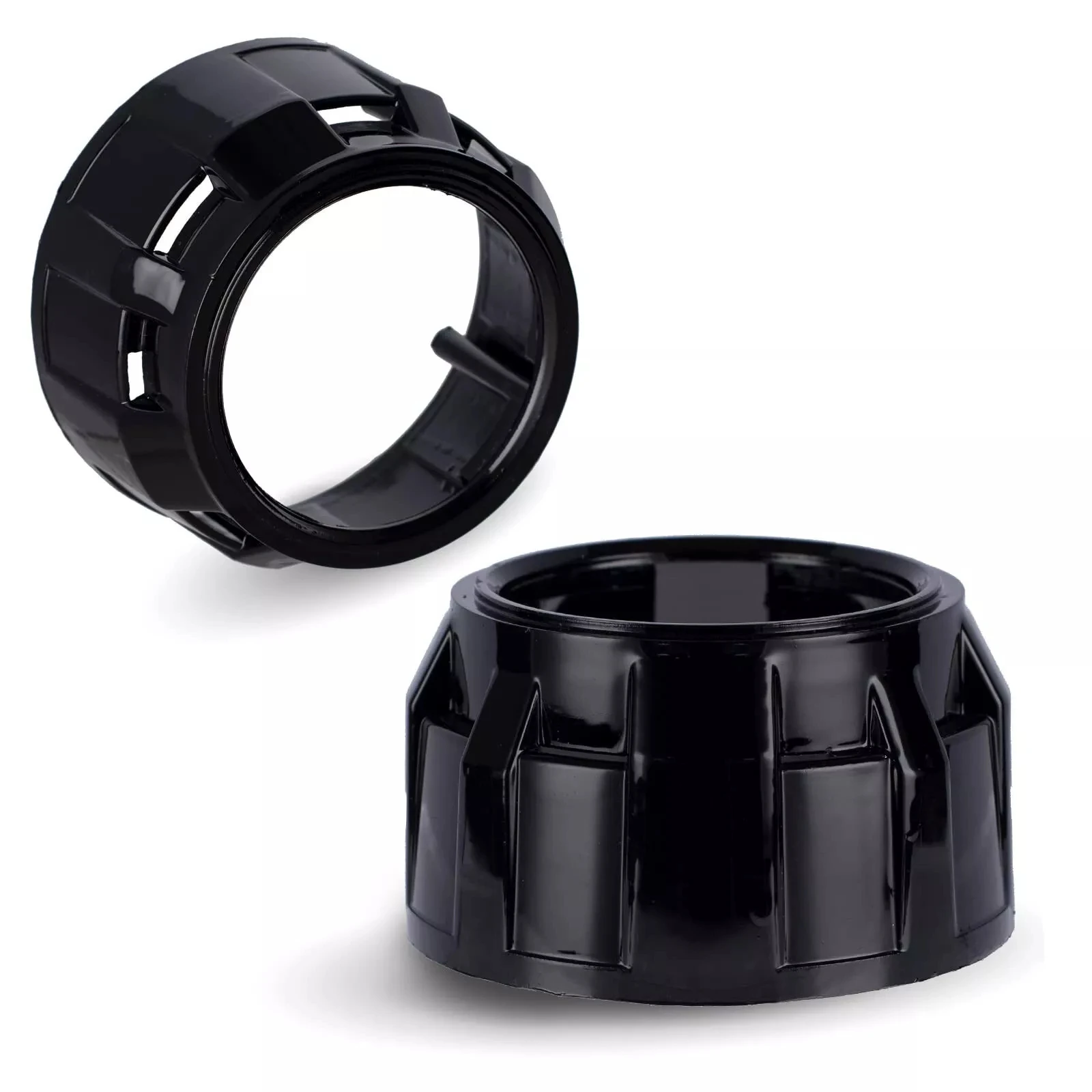 2PCS 2.5'' Headlight Shrouds for Hella 3R G5 Bi-Xenon HID Bi-LED Projector Lens Car Styling Retrofit Mask Cover Car Accessories