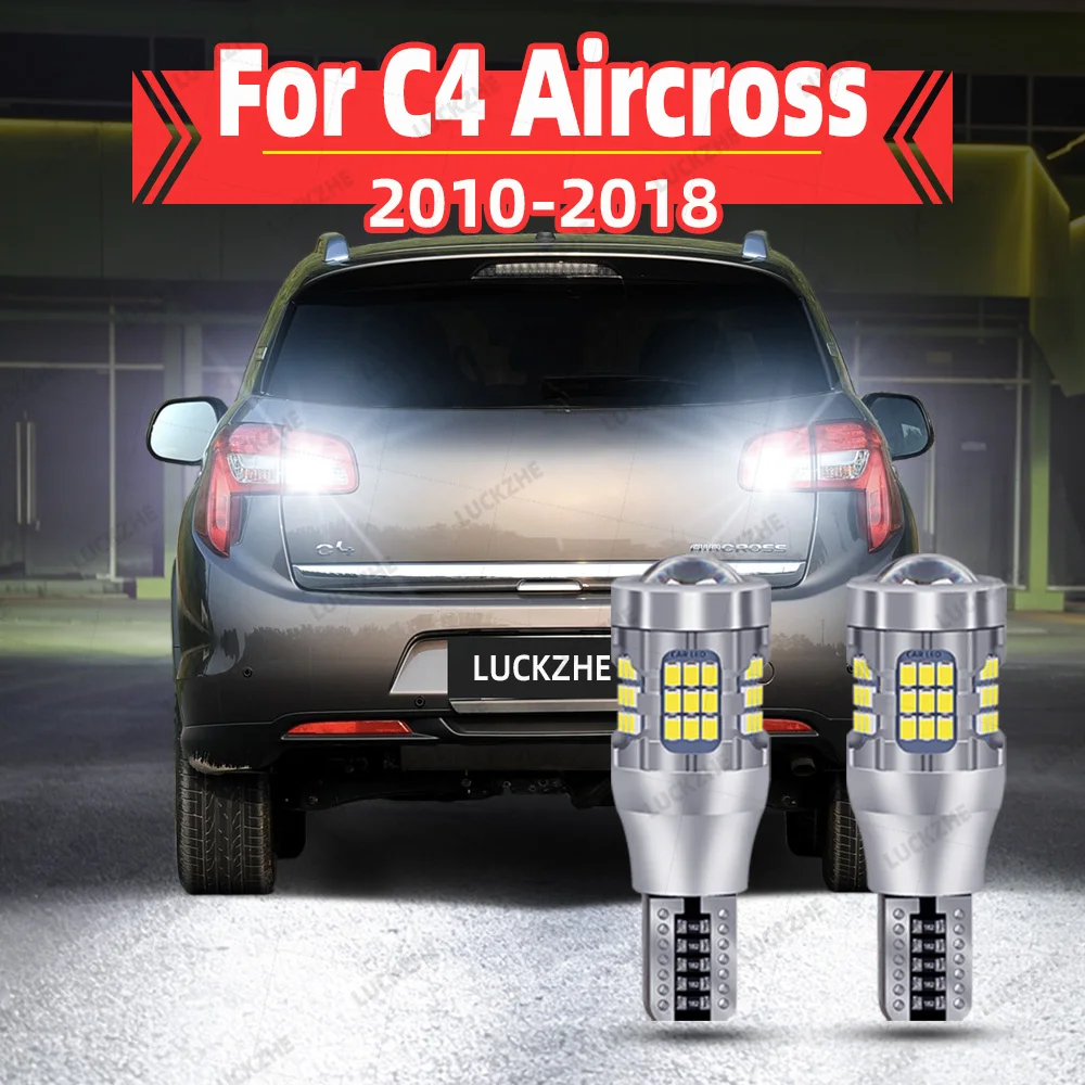 Luces de Reversa LED para Citroën C4 Aircross 2010 2011 2012 2013 2014 2015 2016 2017 2018, Accesorios de Tuning para C4 Aircross