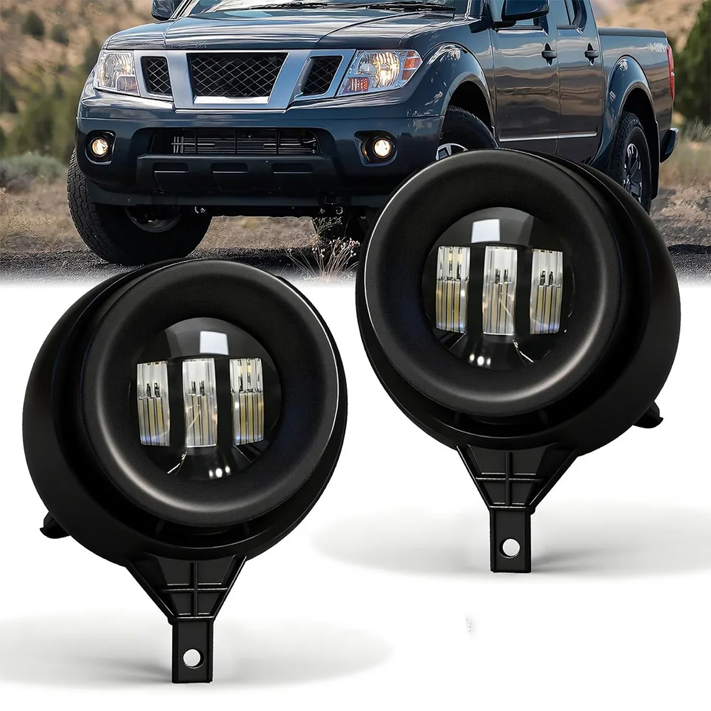 

Для Nissan Frontier 2005-2019 (только для моделей с хромированным бампером) Светодиодные противотуманные фары, одобренные DOT, передние противотуманные фонари в сборе