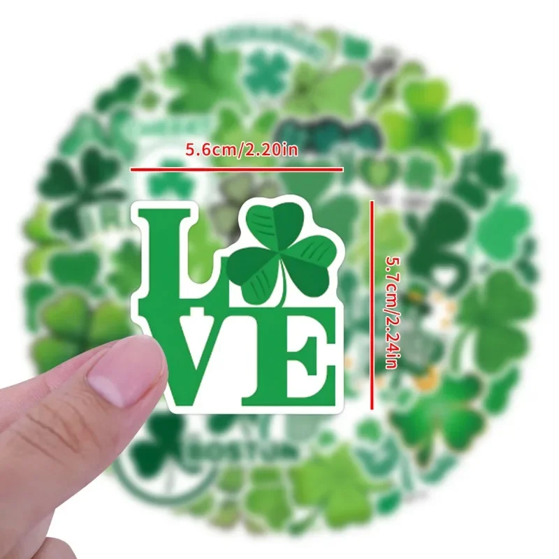 55 قطعة شعار سانت باتريك الكتابة على الجدران ملصق الشارات المواد الجمالية حقيبة كوب ماء سيارة الهاتف المحمول لتقوم بها بنفسك ملصق مزخرفة