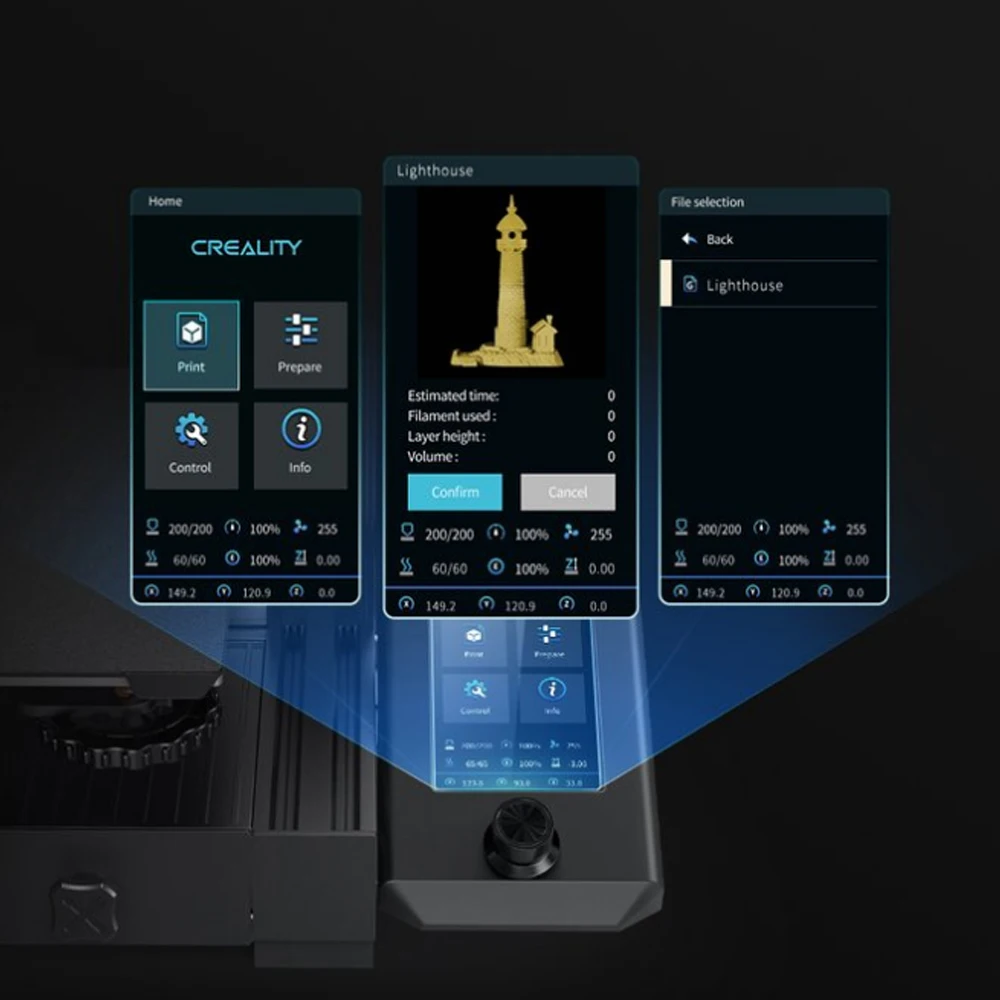 Creality Ender-3 Proneo-3Dプリンター,crタッチ,自動レベリング,32ビット,静か,磁気構造プレート