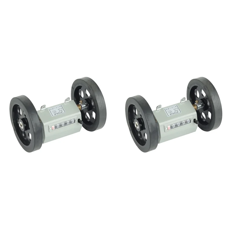 

ABGG-2X Z96-F Mechanical Length Distance Meter Counter Double Rolling Wheel Mechanical Length 1-99999