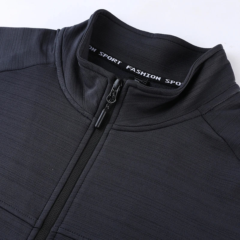 Karentea Men Run Sports Gym Sport Running Training Fitness Bodybuilding Sweatshirt Outdoor Sportswear Male Hooded Jacket Dry Fit