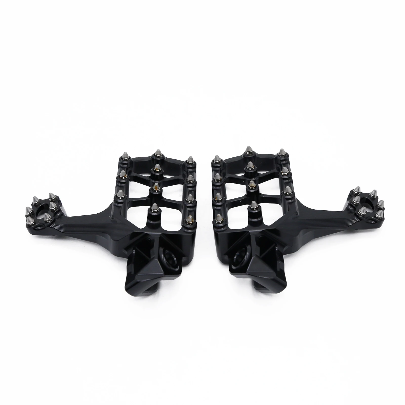 FXCNC Aluminum Foot Peg Footrests Footpegs Pegs Pedal For 300 EXC 2024 2025 Husqvarna 2024-2025 Gas Gas 2024-2025