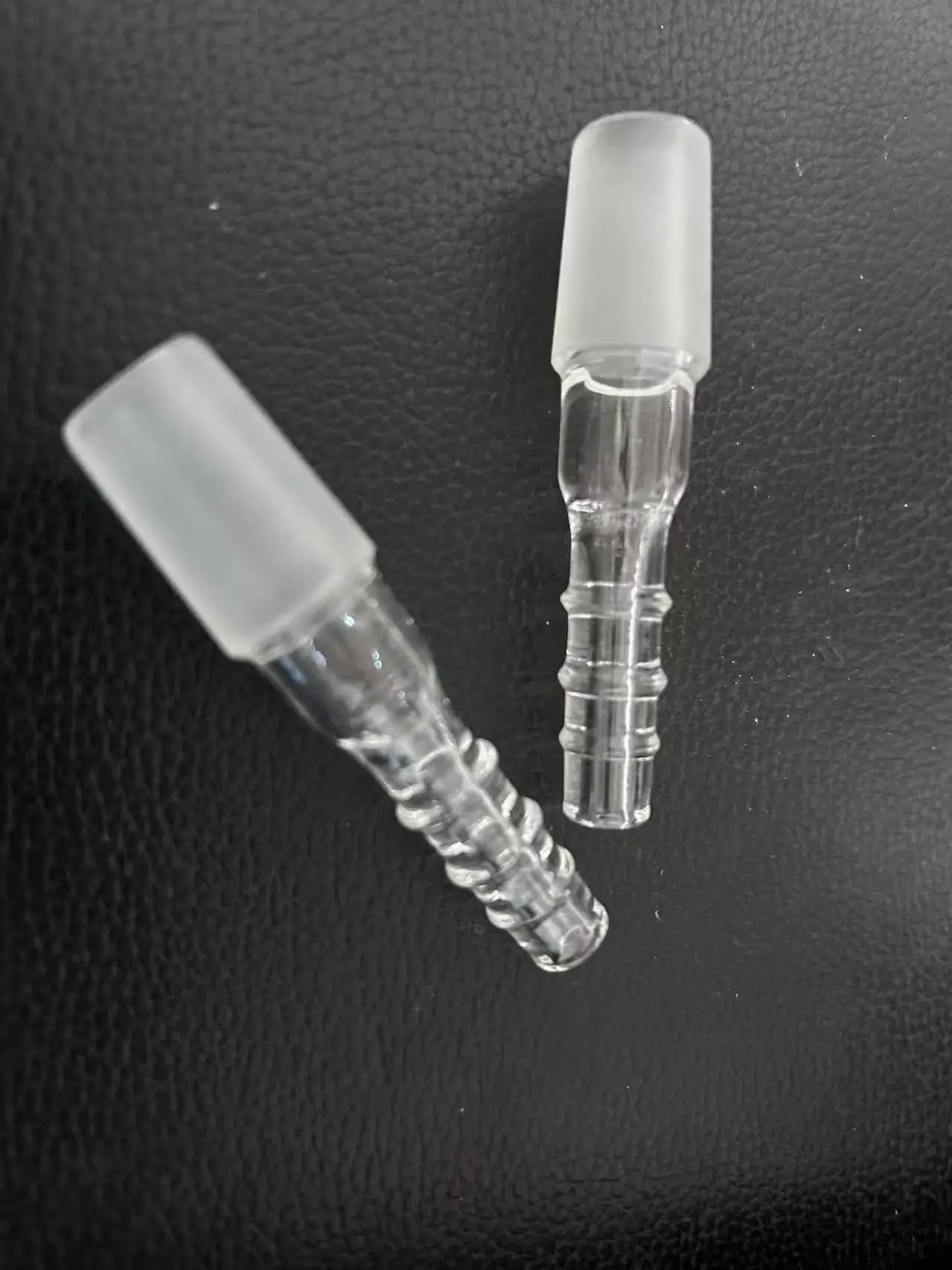 

2 PCS 14mm Male Joint WPA Adapte Glass Accessories Silicone Tube Connector