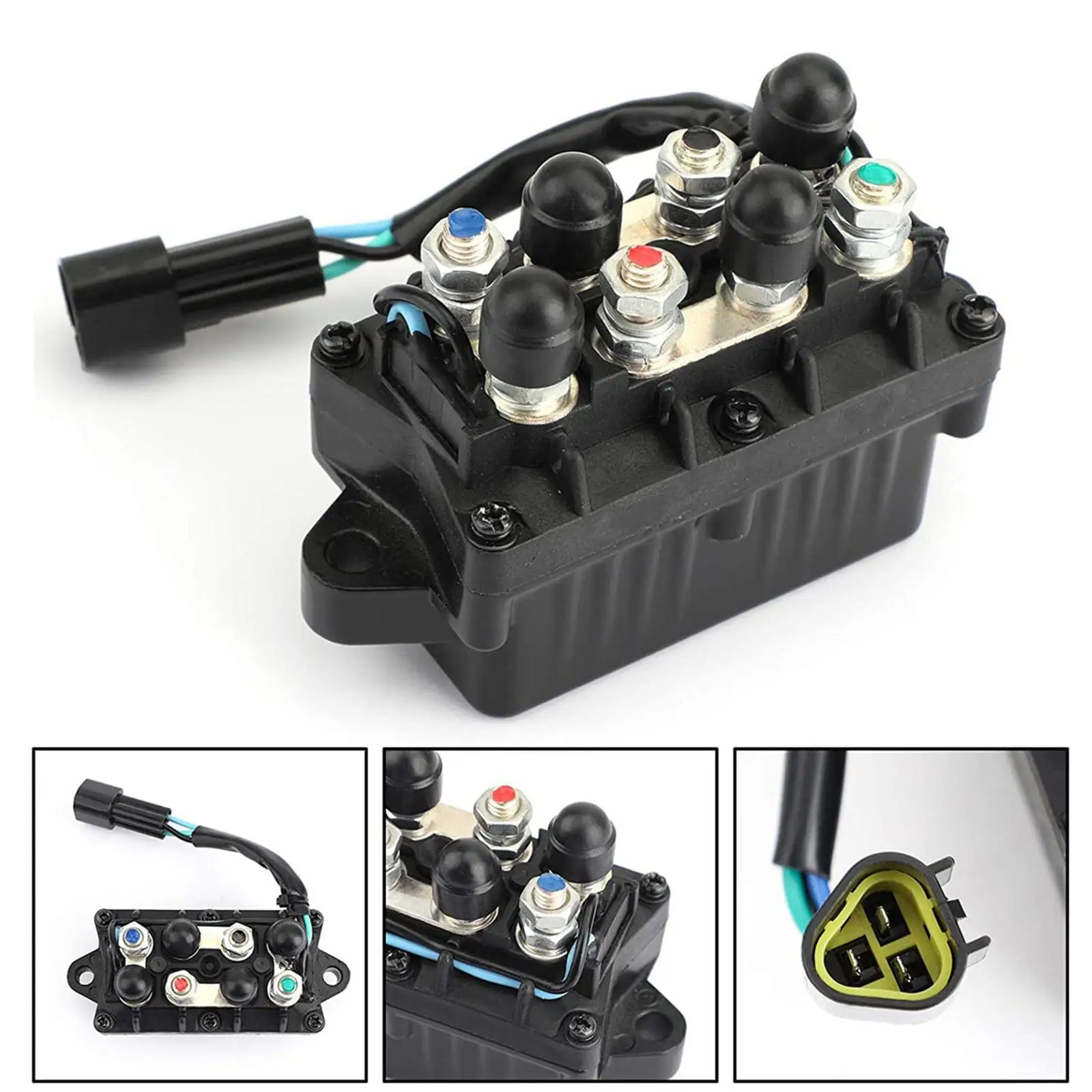 

Tilt Trim Relay 61A-81950-01-00 High Performance 61A-81950-00-00 for Outboards 2