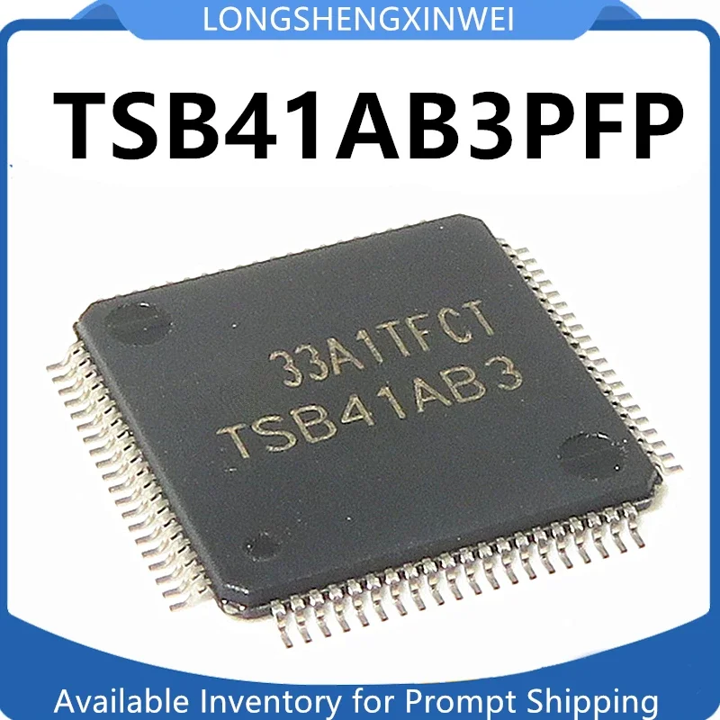 1 قطعة TSB41AB3PFP TSB41AB3 TQFP80 جهاز الإرسال والاستقبال IC العلامة التجارية الجديدة الأصلية