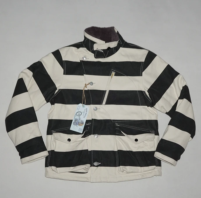 Chaqueta de Invierno para Hombre Bob Dong, Estilo Retro, Algodón Grueso, Manga Larga, Cierre de Cremallera, Moda Juvenil, Ropa de Abrigo de Invierno