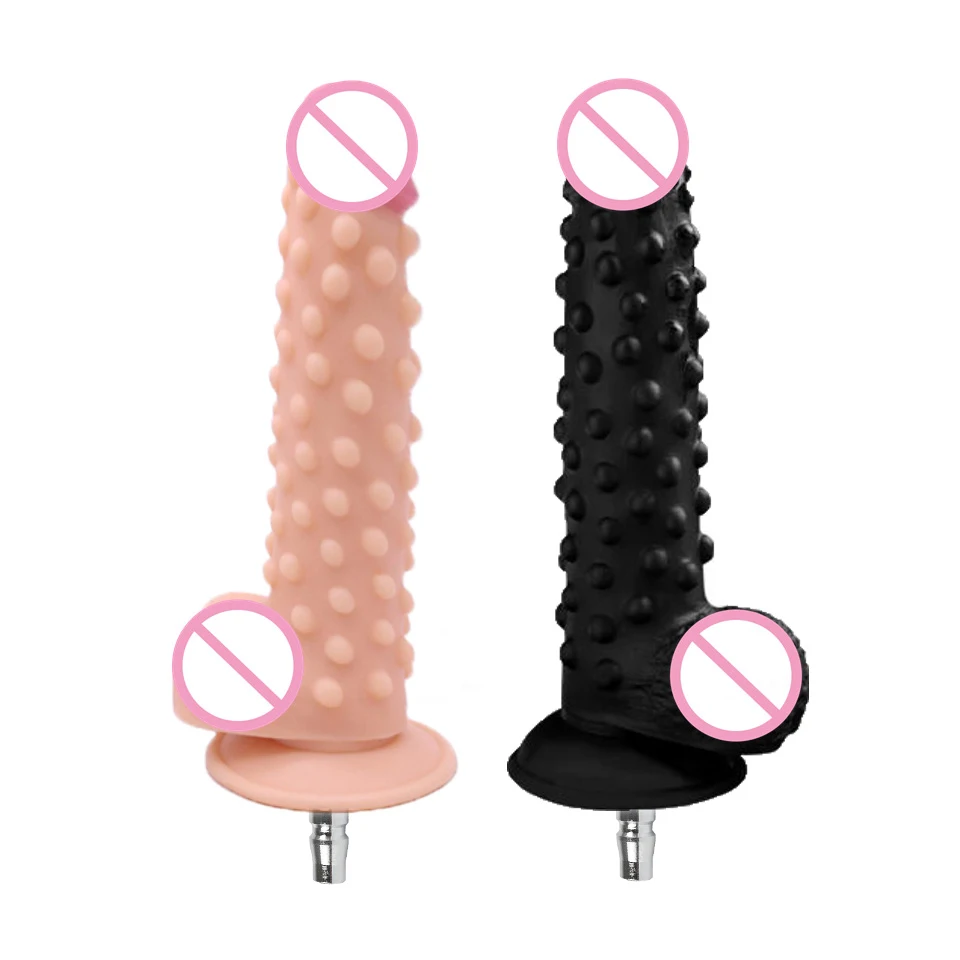 

ROUGH BEAST Sex Machine Dildo Attachment for Vac-U-Lock Quick Air Masturbation Machine for Women Men Simulation Adult Sex Toys