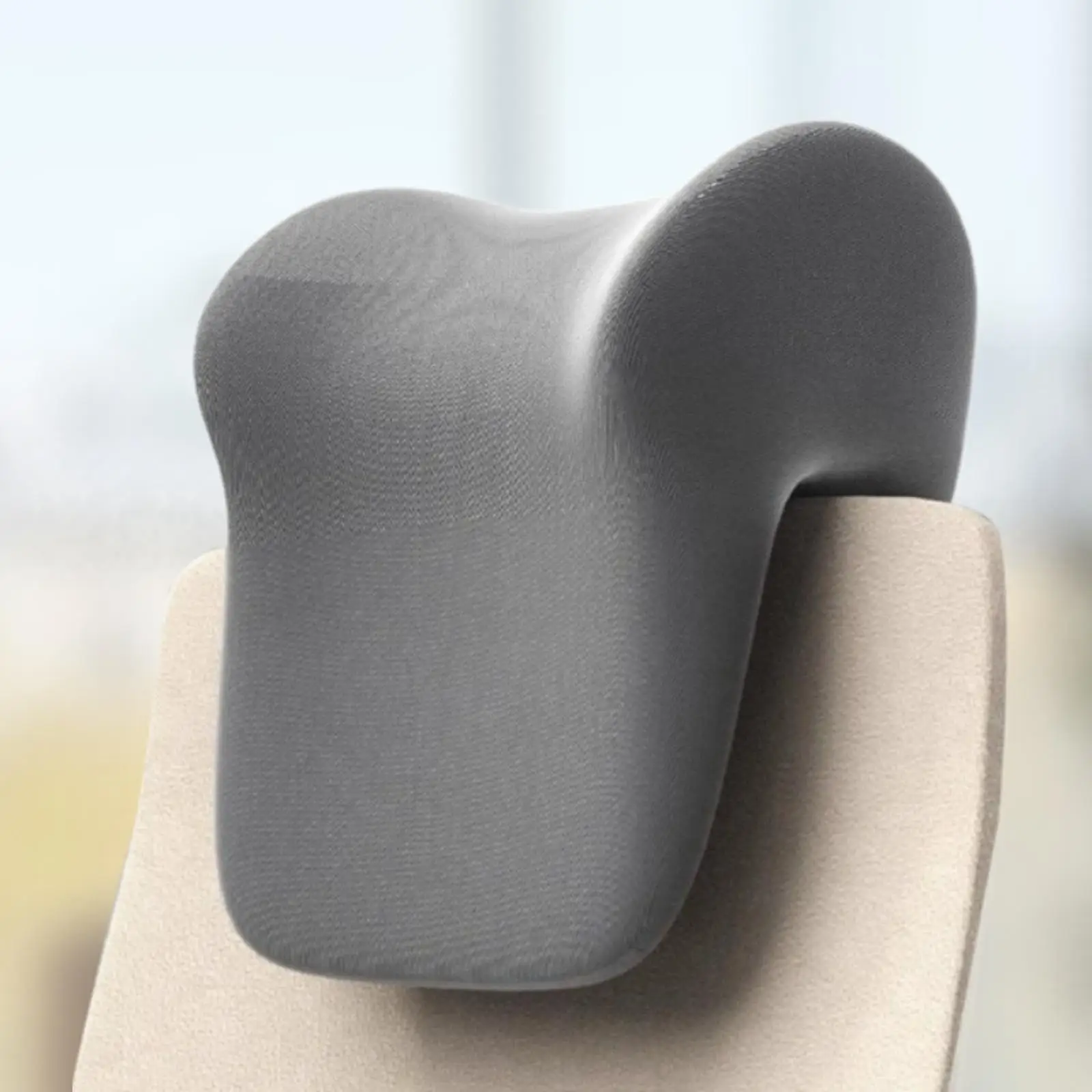Office Chair Memory Neck Support Multi Use Lunch Break Pillow Nap Pillow gray