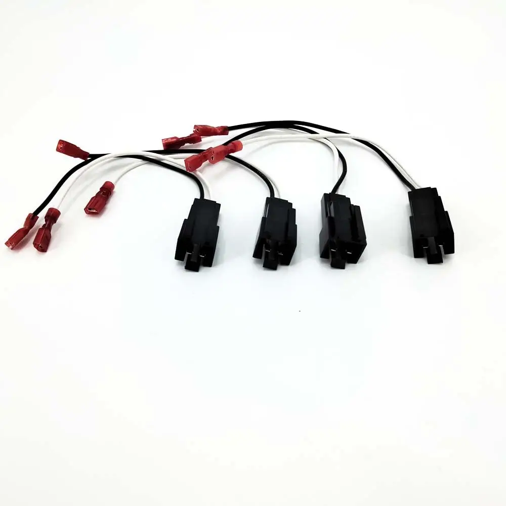 4Pcs Car Speaker Harness Adapters For Jeep Wrangler 1997-2003 Cherokee 1997-2001