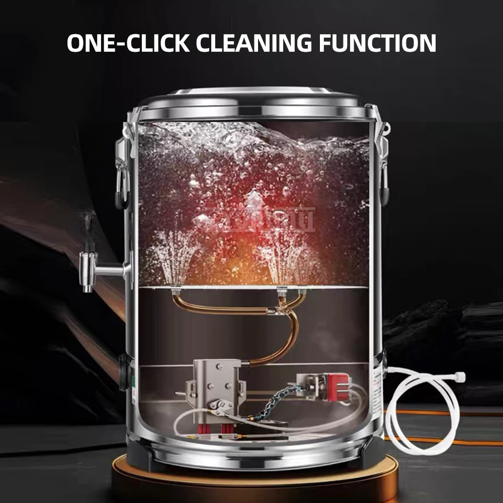 آلة طهي العصيدة البخارية الذكية سعة كبيرة دلو طبخ حليب فول الصويا متجر الإفطار