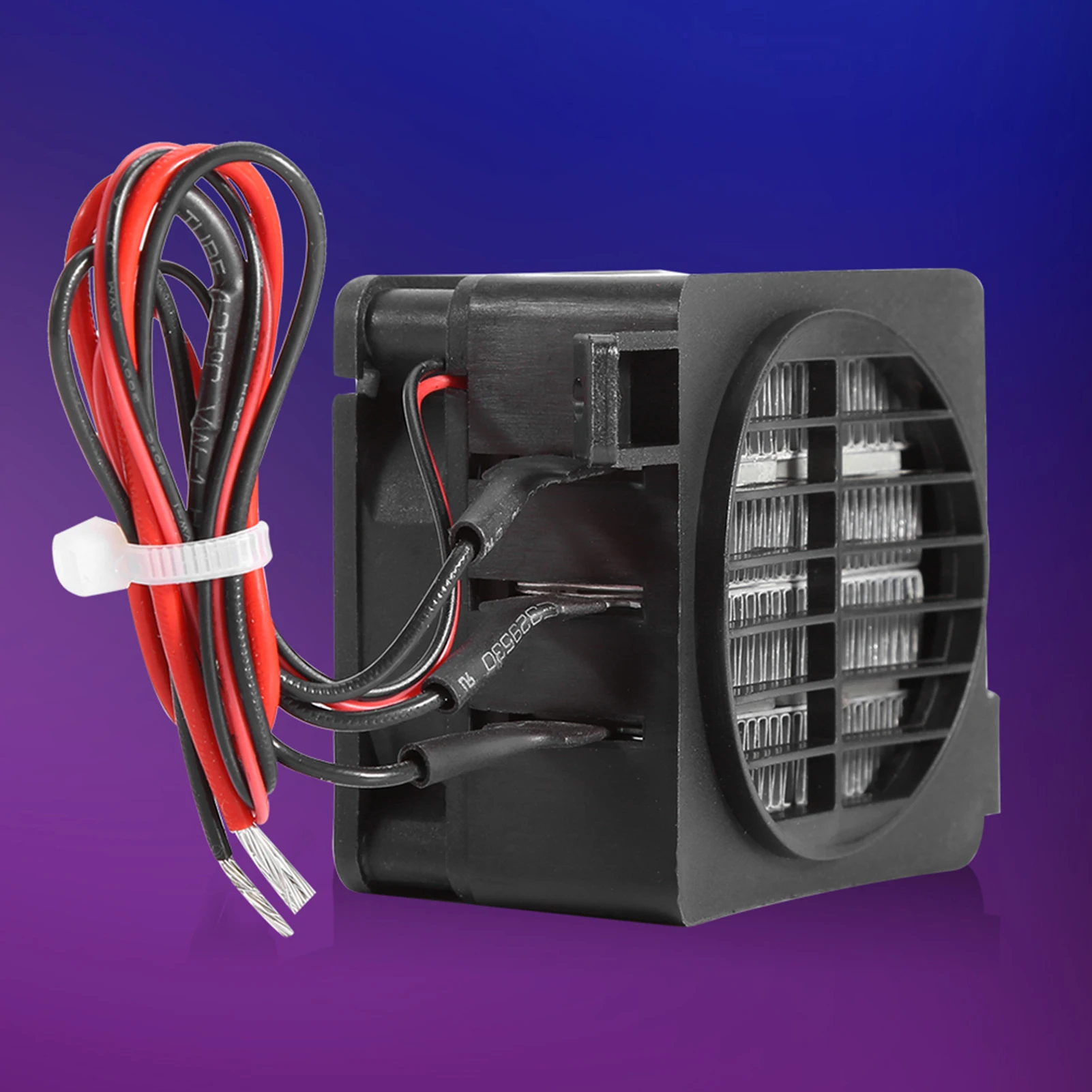 12/24V  PTC Air Heater Constant Temperature Fan Car Heater Small Space Heating Incubator