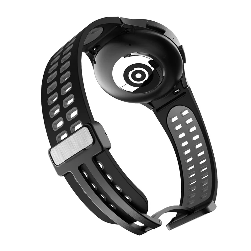 No Gaps Silicone Band for Samsung Galaxy Watch 6 5 4 40 44mm 5Pro 45mm Magnetic Bracelet 4 6Classic 42 46mm 43 47mm Sports Strap image 4