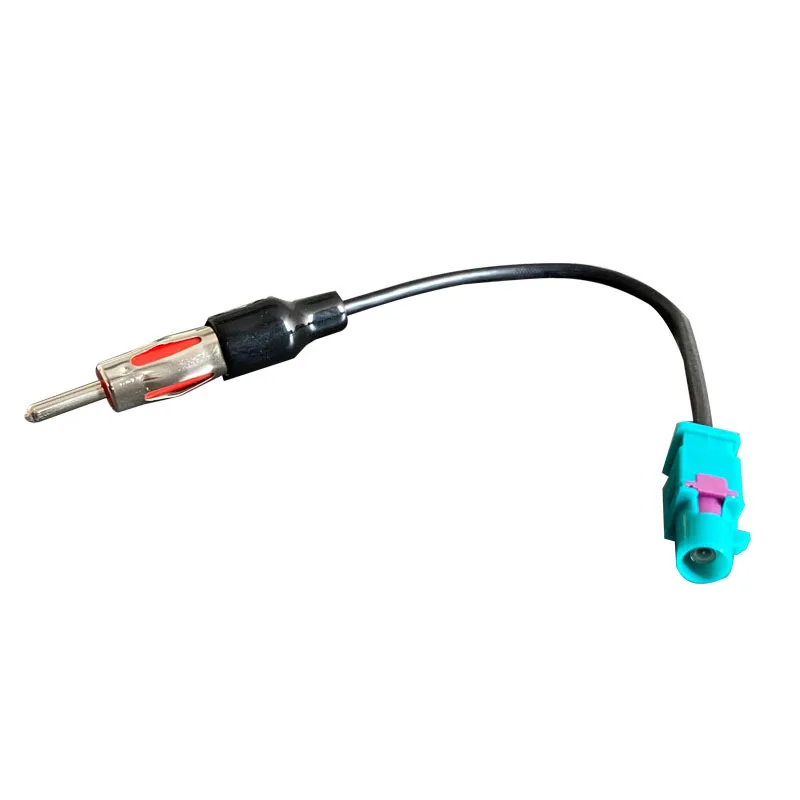 Automotive Universal Radio Antenna Adapter Interface Cable Harness Plug Suitable for Volkswagen Car Modification Supplies