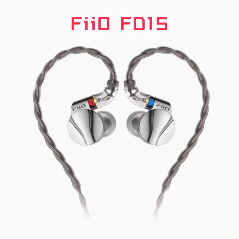 FiiO/FD15 single action loop in ear earphones HiFi fever interchangeable earbuds