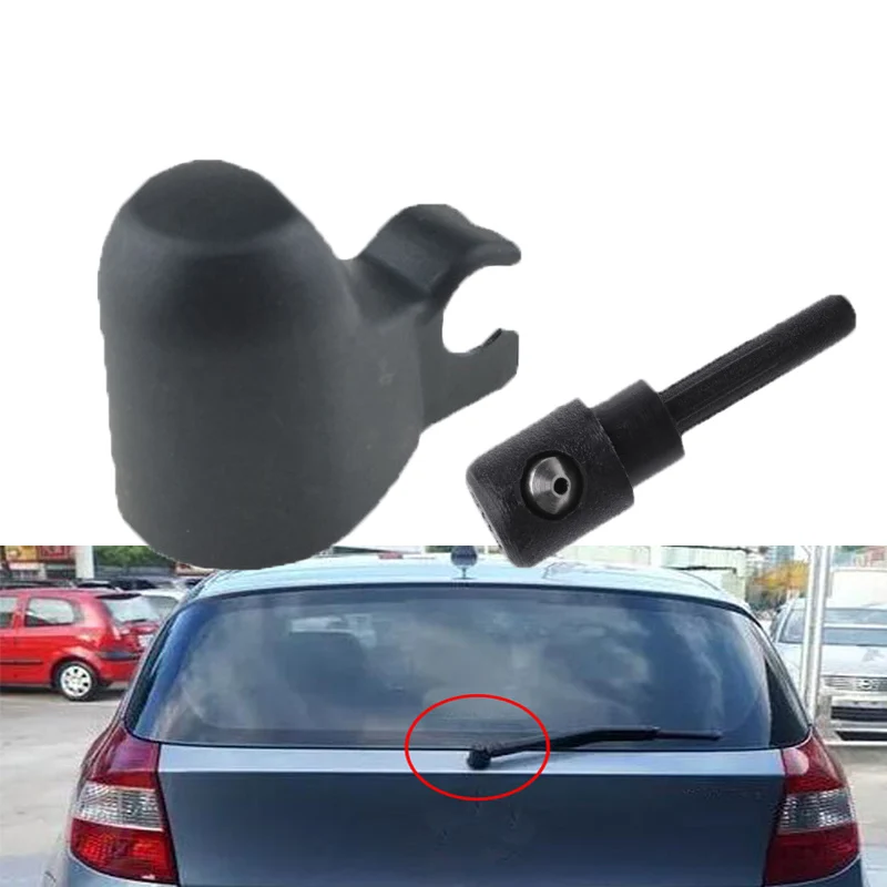 New Rear Wiper Arm Cover Cap Nozzle 61627199566 For Bmw 1 Series Rwd E87 2004 Petrol Hatchback Diesel Hatchback