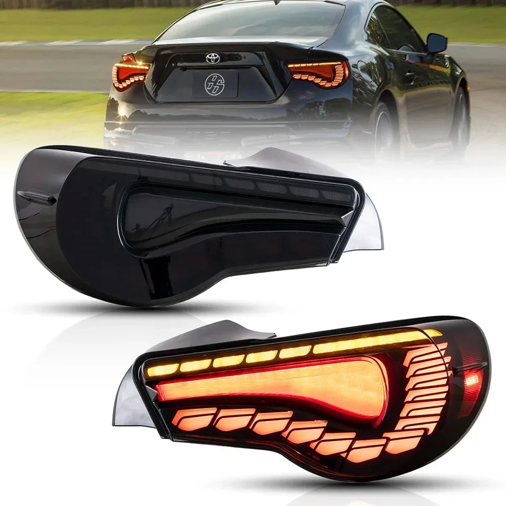 Modified Auto Turn signal taillights LED Dynamic flashing light For Toyota