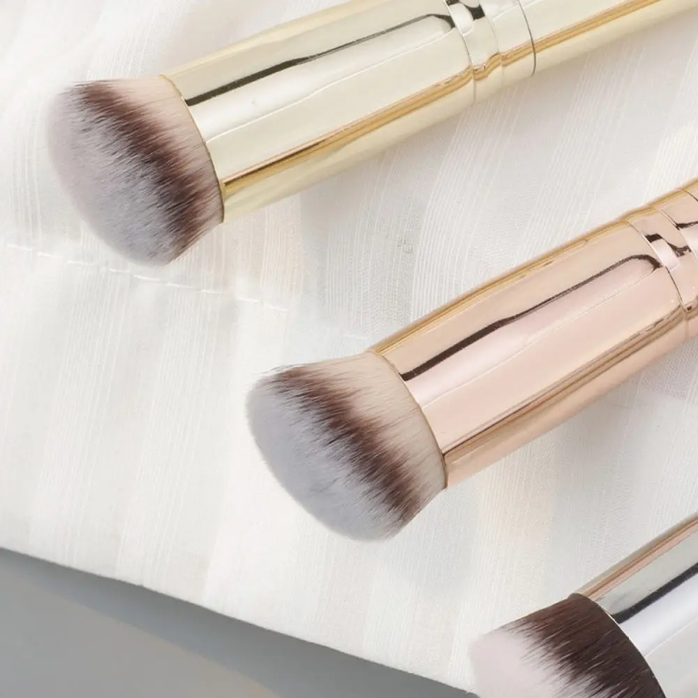 Angled Concealer Brush For Face Spot Correction Soft Synthetic Fiber Bristles Precise Blending Professional Makeup Tool