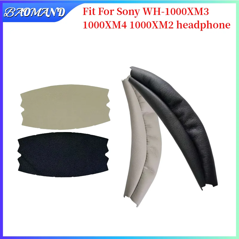 

BAOMAND For Sony WH-1000XM3 1000XM4 1000XM2 Headphone Headband Protector with Zipper Universal Headphone Headband Cover