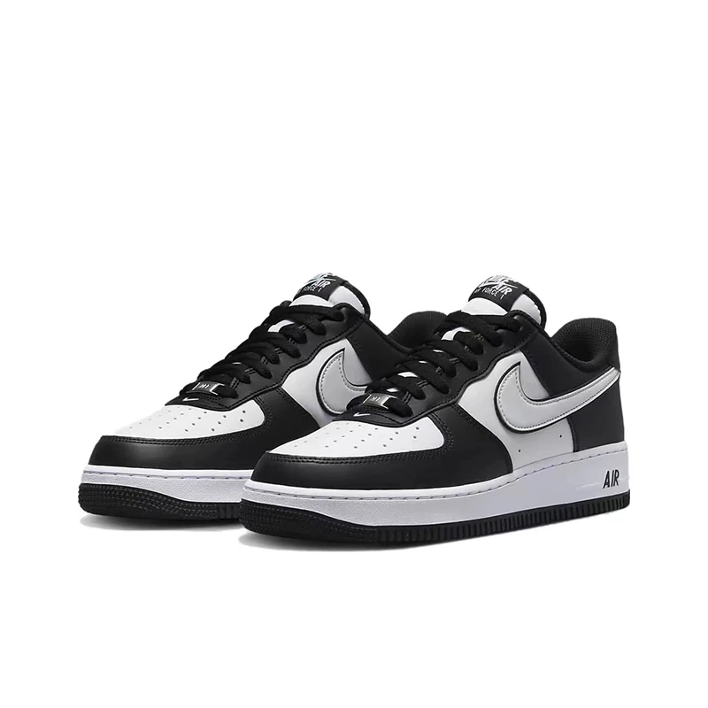 Nike Air Force 1 Low "Panda" czarno-białe casualowe retro wszechstronne męskie i damskie buty sportowe, antypoślizgowe niskie buty na deskę