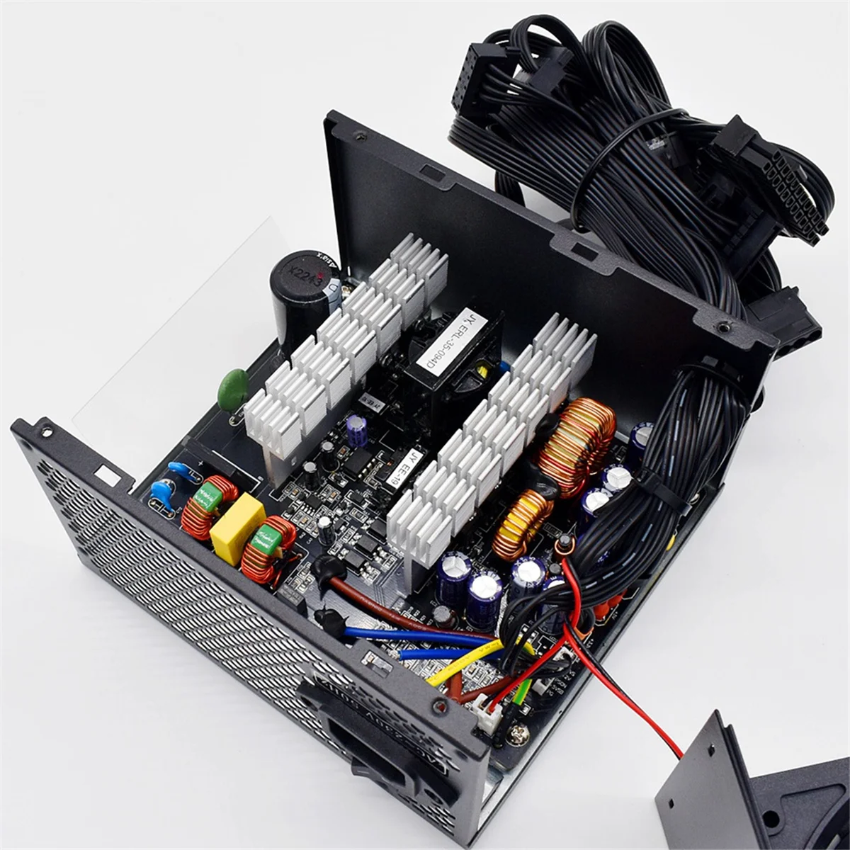 500W PSU Power Rated ATX 500W (Peak 750W) สองระดับ EMI AC220V/230V คอมพิวเตอร์เดสก์ท็อปสําหรับเล่นเกม