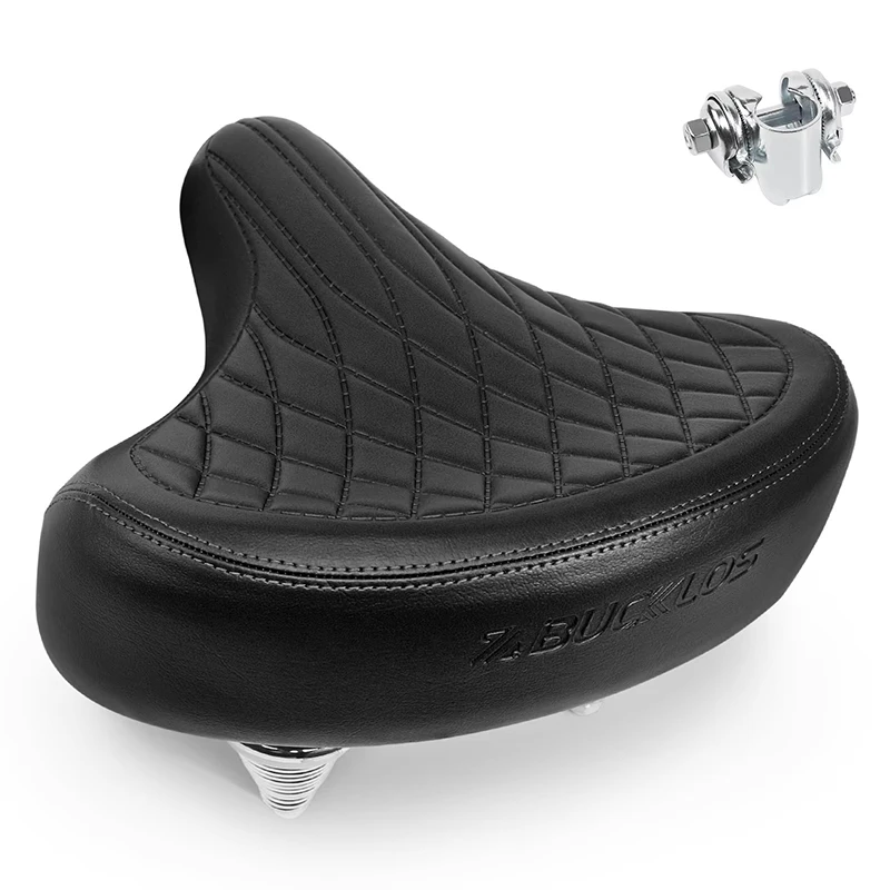 AliExpress BUCKLOS Oversized Bicycle Saddle Ergonomic Widen Thicken Road Mountain Bike Saddle Soft Comfortable Shock-Absorption Bike Saddle