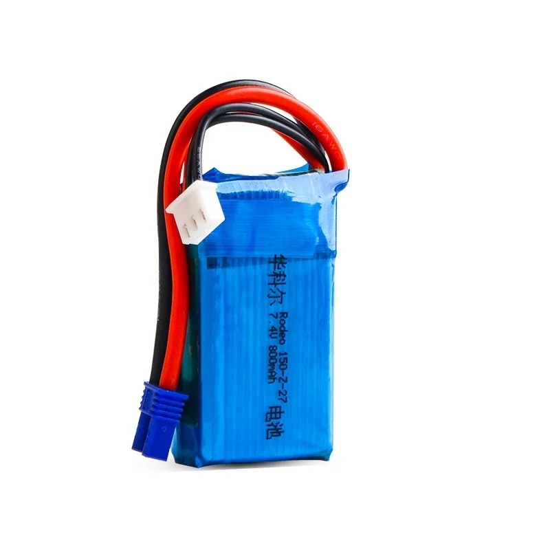 2S 7.4V 800mAh 35C bateria Lipo dla Walkera Rodeo 150 F150 zdalnie sterowany Quadcopter model RC dronów z wtyczką EC5 7.4V bateria dronów