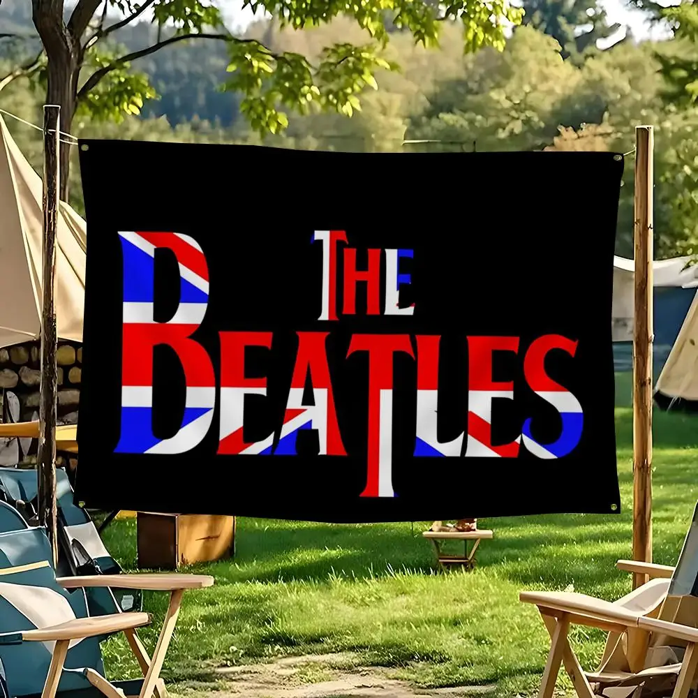 Band The Beatles Flags flag For Decoration Outdoor Picnic Hanging Home Camping Party Banner