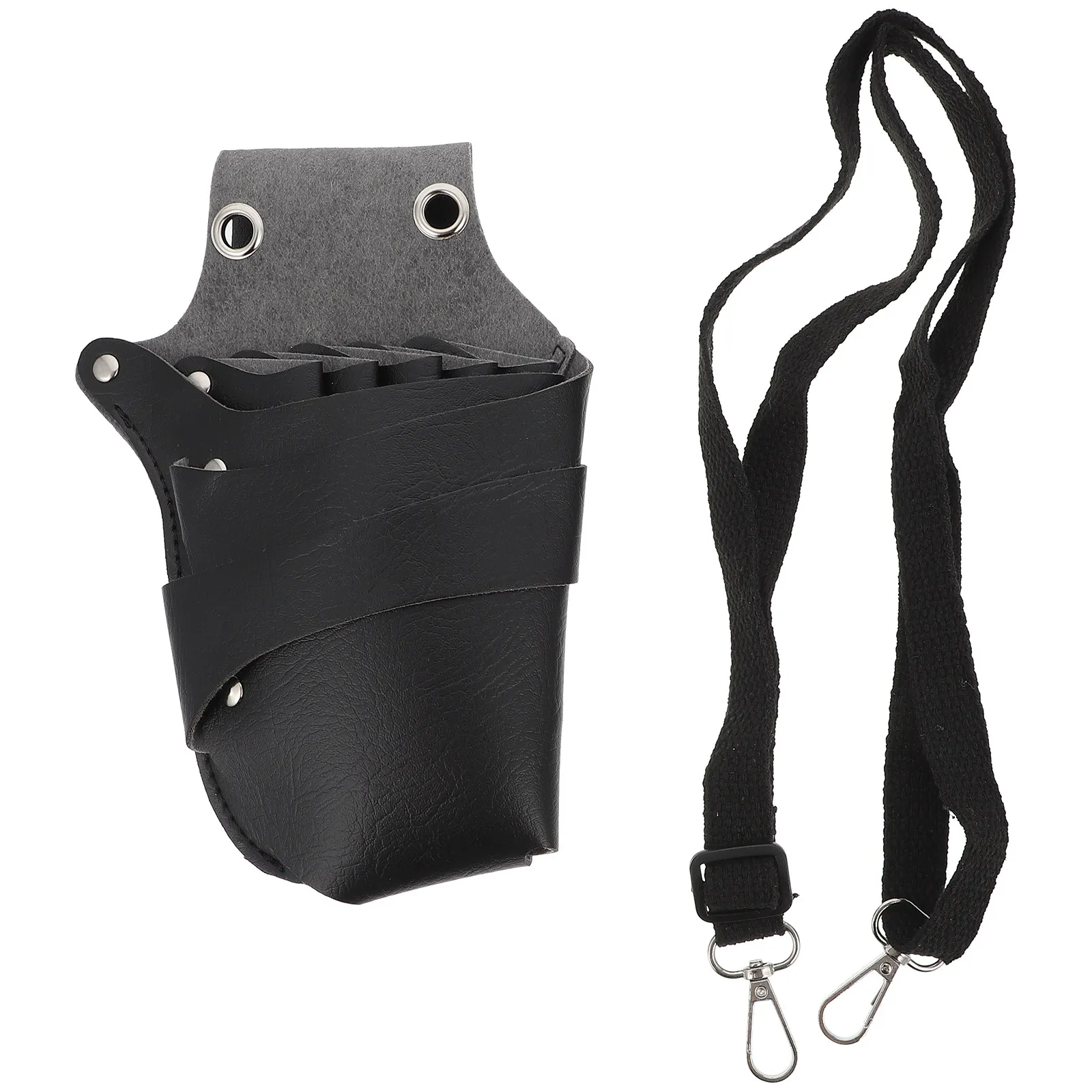 

Professional Hairdressing Waist Bag PU Scissor Pouch Barber Tool Organizer Hair Stylist Shear Holder Barber Shear Holder