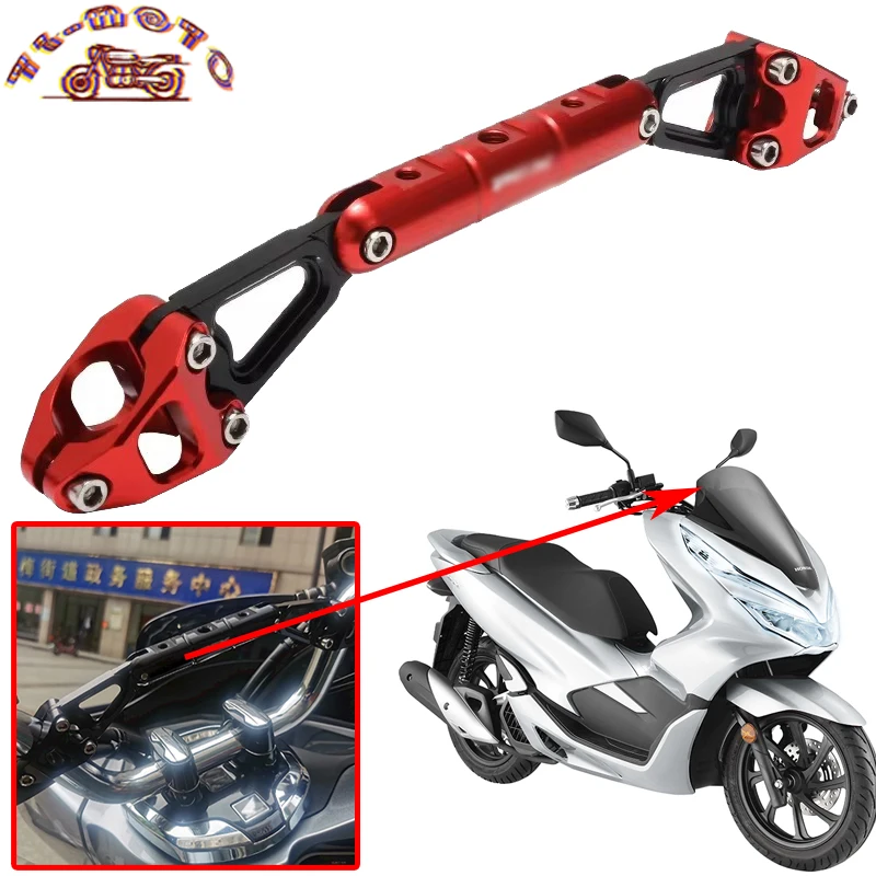 For HONDA PCX 125 150 160 PCX125 PCX150 PCX160 Motorcycle Accessories Multifunctional Handlebar Extension Bracket Metal Stents