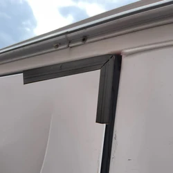 Toldo Protector para puerta corredera de Campervan, Protector para caravana, autocaravana, VW T5, T6, Ford Transit, Ducato, Sprinter